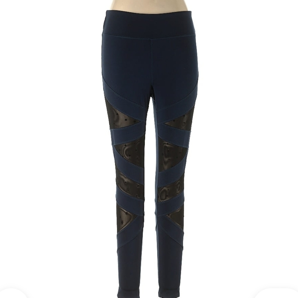 Jessica Simpson Navy and Black Leggings